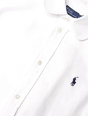 Polo Ralph Lauren - Oxford Sleeveless Shirtdress - marškinių tipo suknelės - bsr white - 2