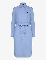 Polo Ralph Lauren - Belted Linen Shirtdress - robes chemises - carolina blue - 0