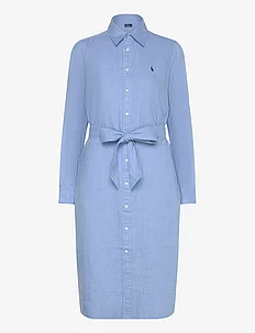 Belted Linen Shirtdress, Polo Ralph Lauren