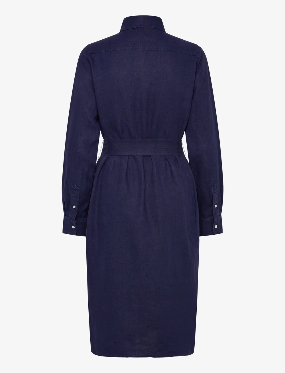 Polo Ralph Lauren - Belted Linen Shirtdress - hemdkleider - newport navy - 1