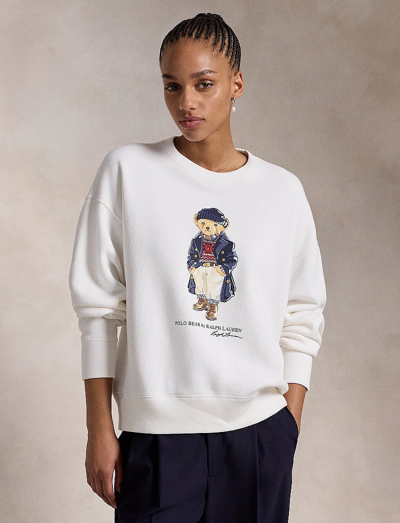 Polo Bear Ralph Lauren Pullover Damen Baumwolle Polo Ralph Lauren