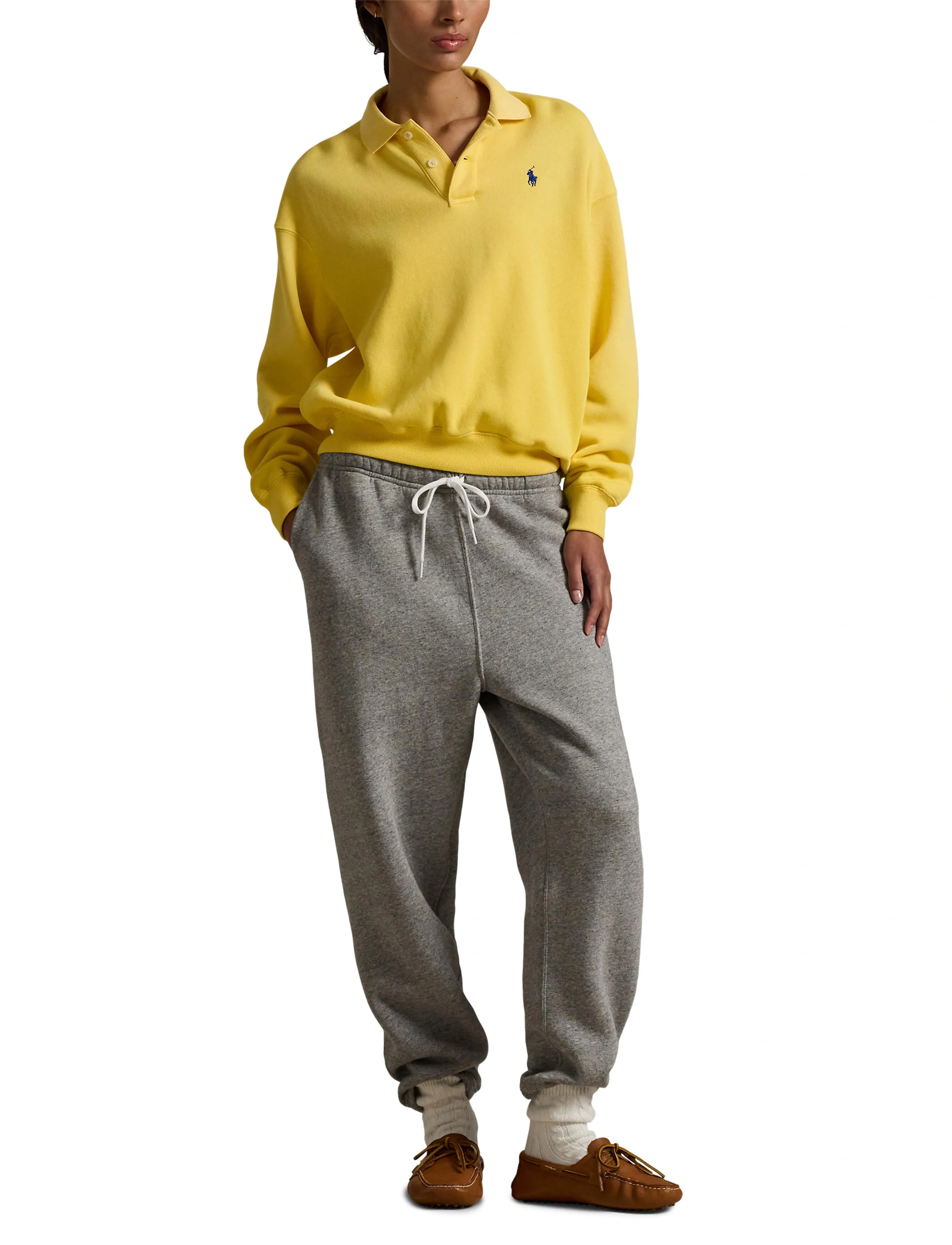 Polo Ralph Lauren Polo-Collar Fleece Pullover blusar dam – bild 6