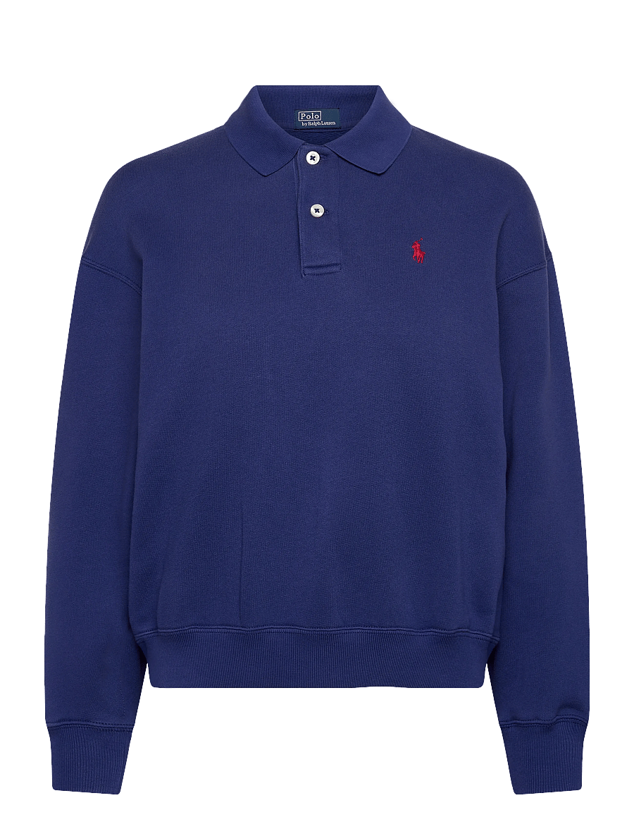 Polo Ralph Lauren - Polo-Collar Fleece Pullover - poloskjorter - heritage royal - 1