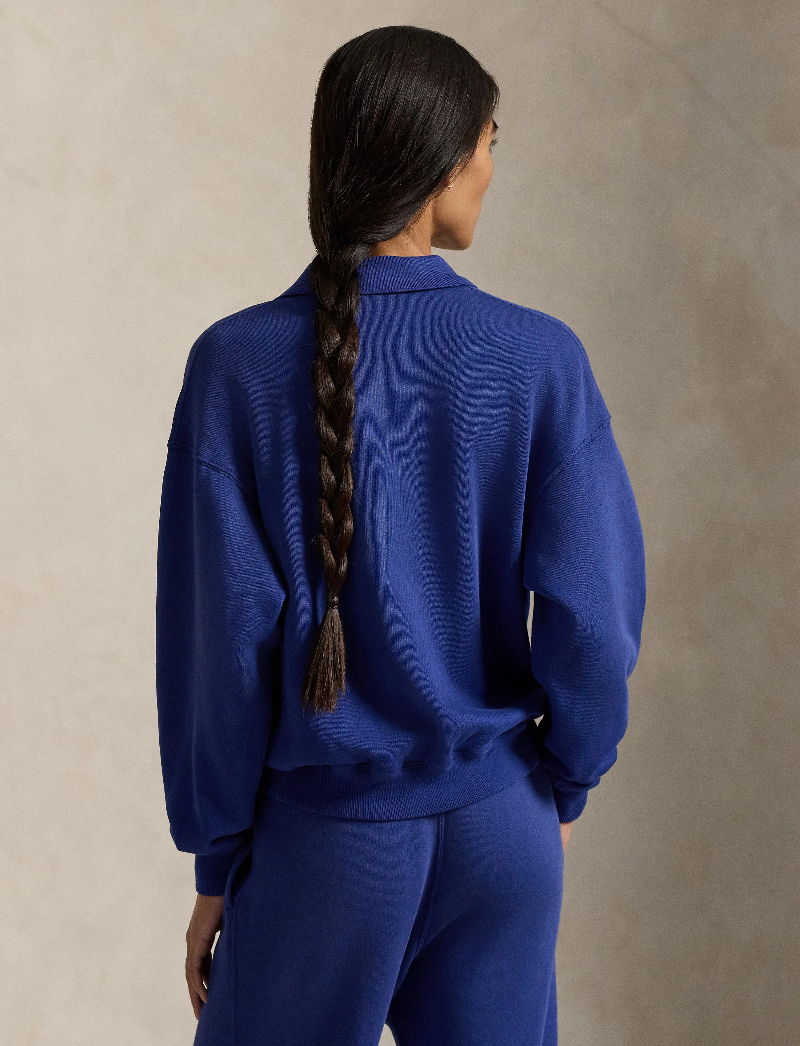Polo Ralph Lauren - Polo-Collar Fleece Pullover - poloskjorter - heritage royal - 4