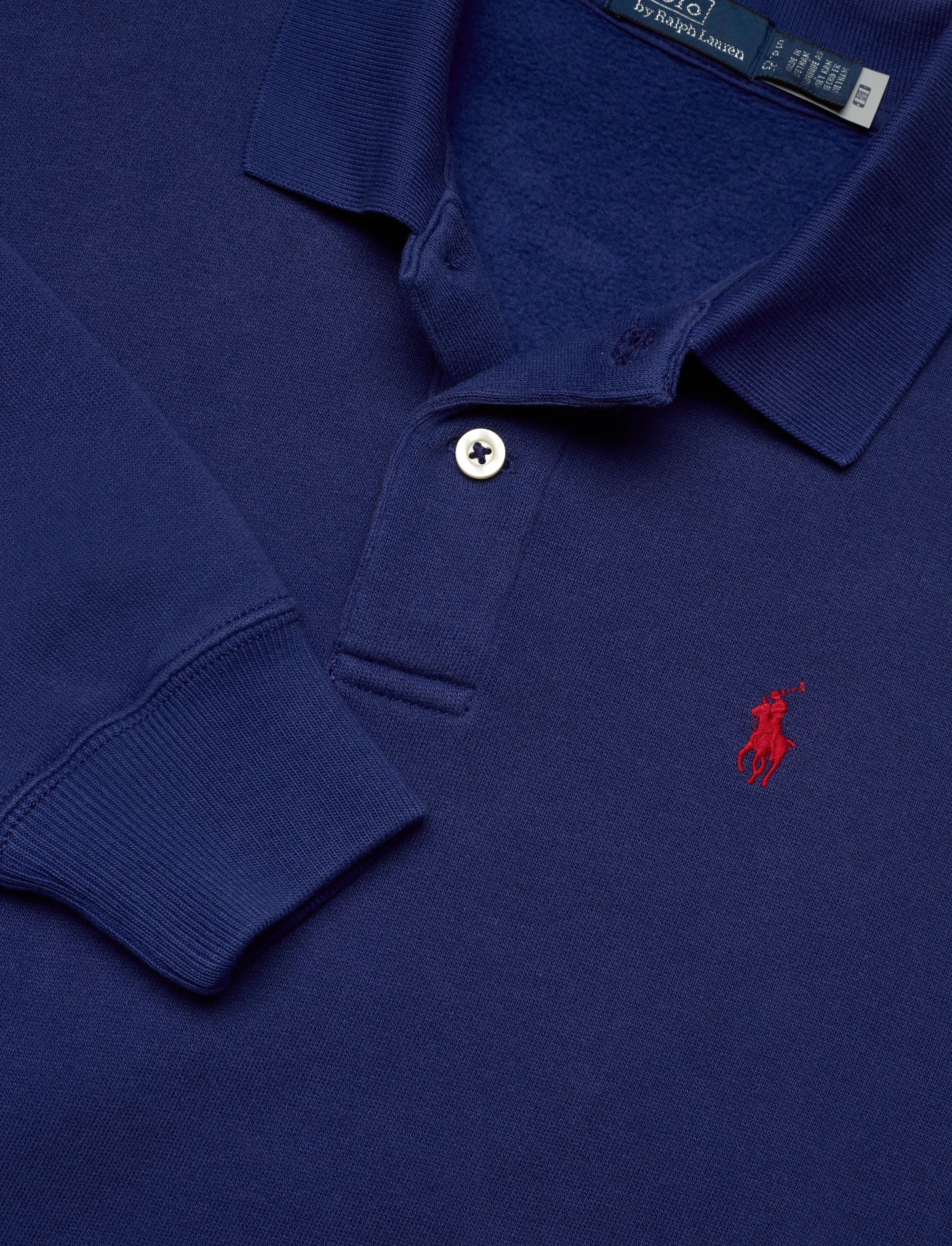 Polo Ralph Lauren - Polo-Collar Fleece Pullover - poloskjorter - heritage royal - 5