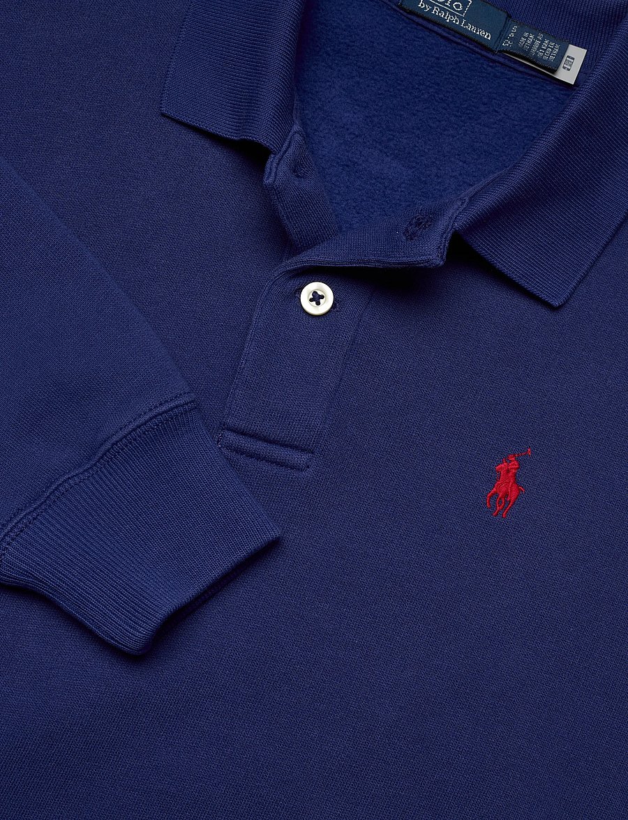Polo Ralph Lauren - Polo-Collar Fleece Pullover - poloskjorter - heritage royal - 5