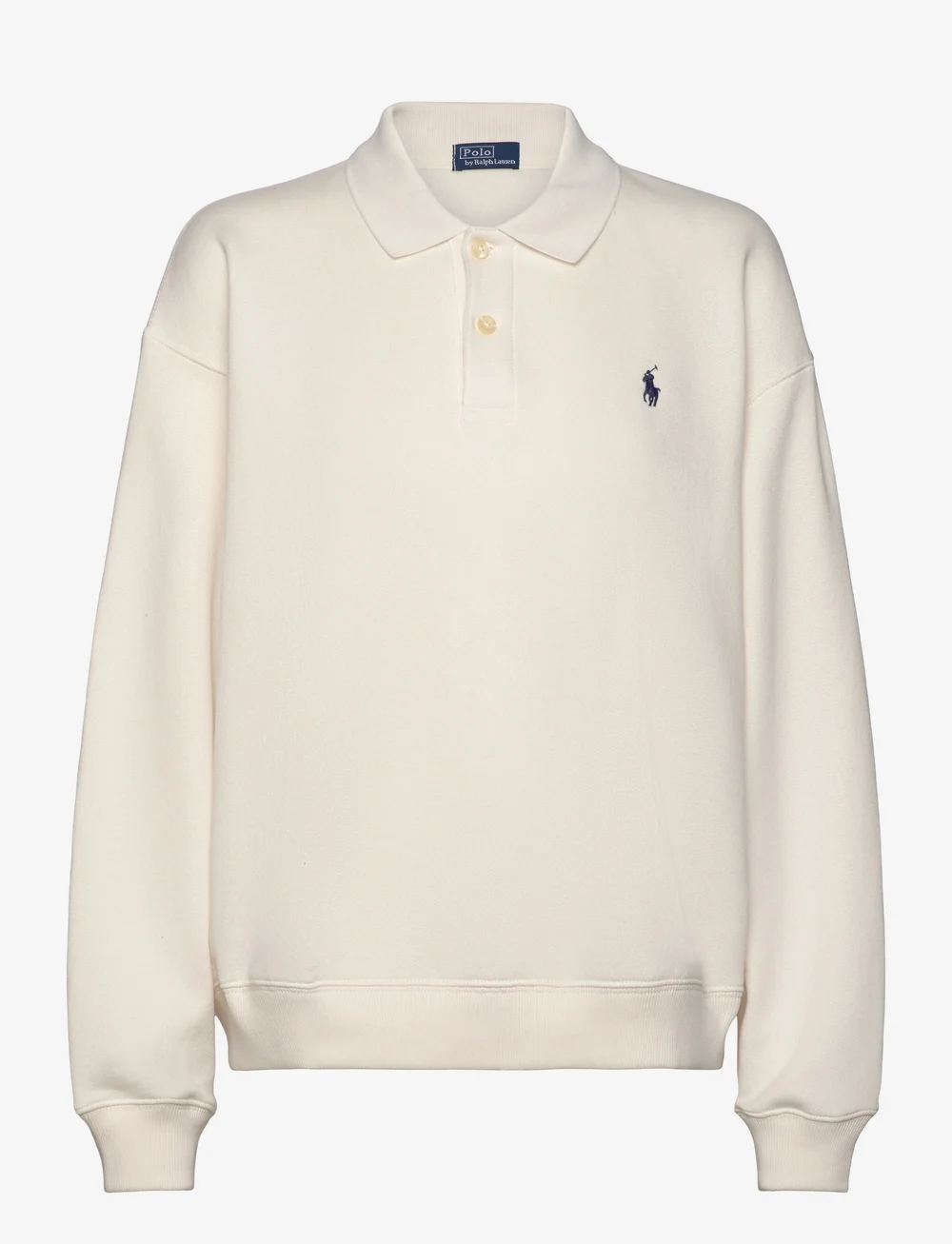 Polo Collar Fleece Pullover