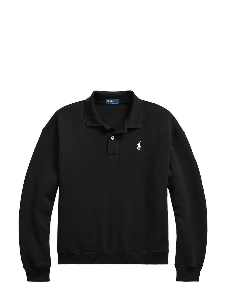 Polo Ralph Lauren - Polo-Collar Fleece Pullover - polos - polo black - 1