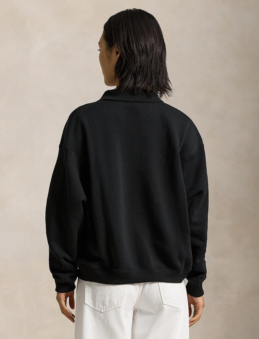 Polo Ralph Lauren - Polo-Collar Fleece Pullover - polos - polo black - 2