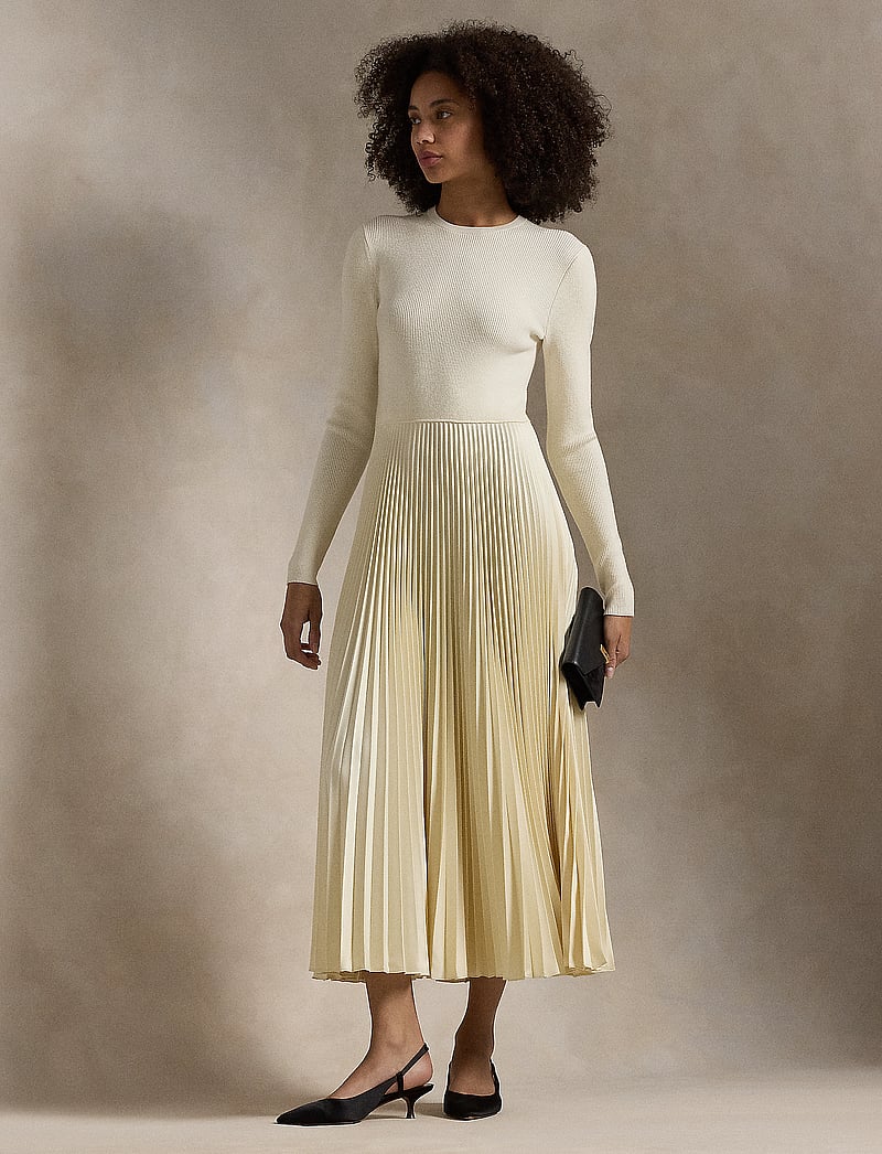 Polo Ralph Lauren Sweater-bodice Long-sleeve Dress