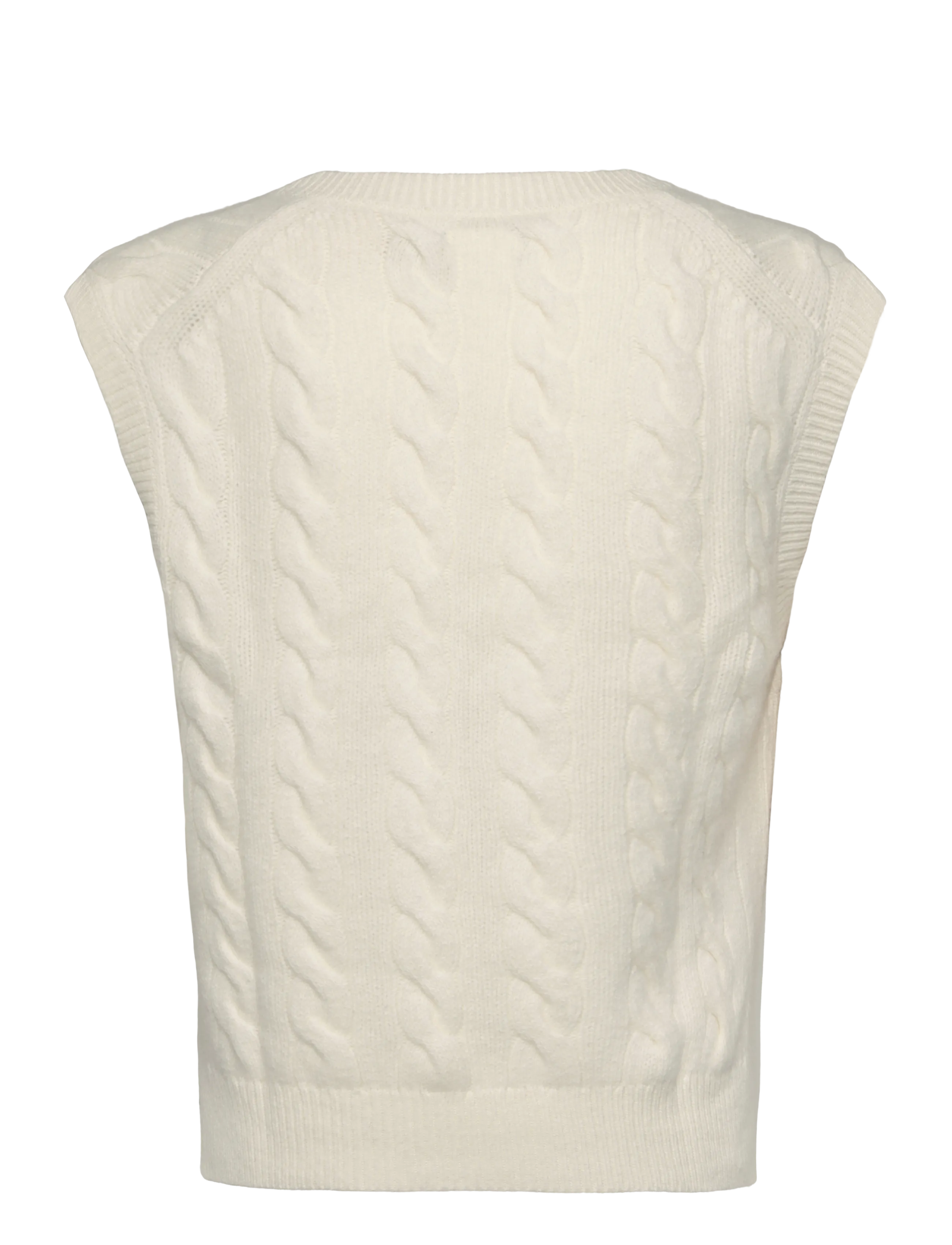 Polo Ralph Lauren - 2/15 WOOL CASH RWS-SLS-PLO - stickade västar - authentic cream - 1