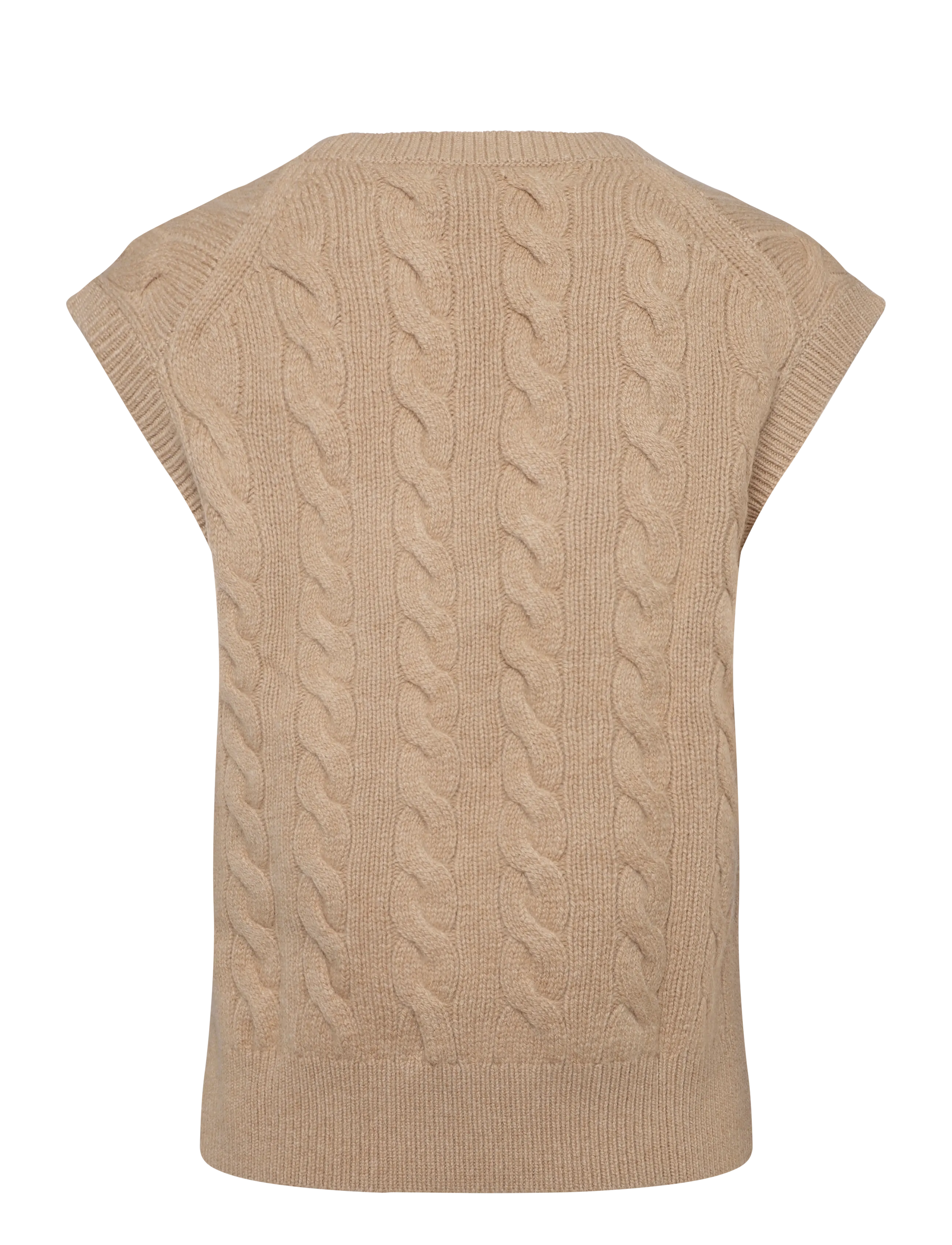 Polo Ralph Lauren - 2/15 WOOL CASH RWS-SLS-PLO - stickade västar - collection camel - 1