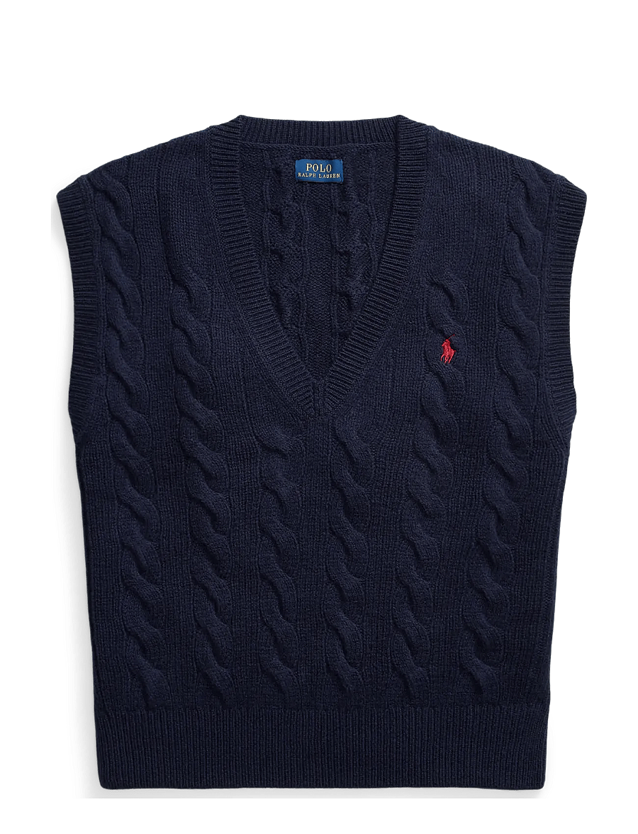 Polo Ralph Lauren - 2/15 WOOL CASH RWS-SLS-PLO - strickwesten - hunter navy - 0