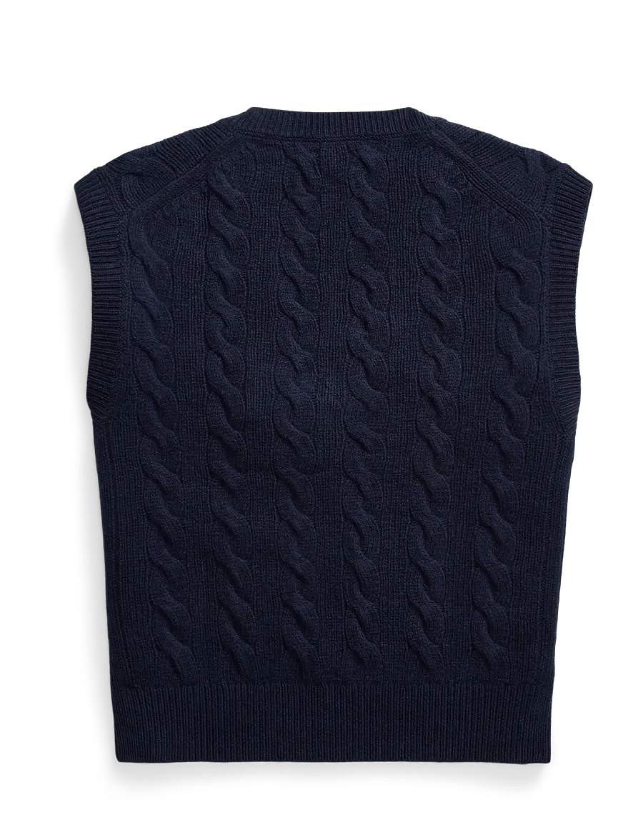 Polo Ralph Lauren - 2/15 WOOL CASH RWS-SLS-PLO - strickwesten - hunter navy - 1