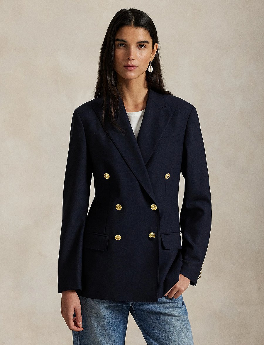 Polo Ralph Lauren - 2/74 STRTCH WL FILL-BLZ - kaherealised pintsakud - rl navy - 0
