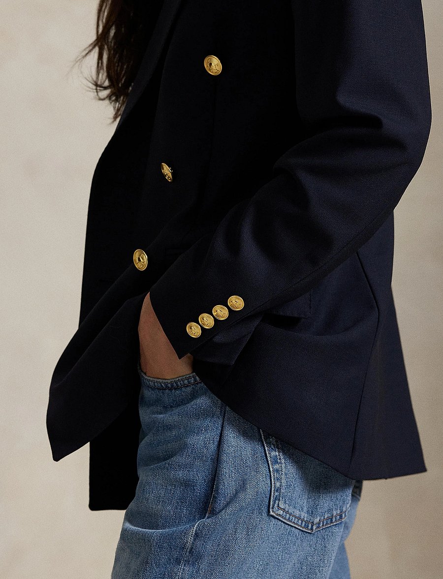 Polo Ralph Lauren - 2/74 STRTCH WL FILL-BLZ - kaherealised pintsakud - rl navy - 5