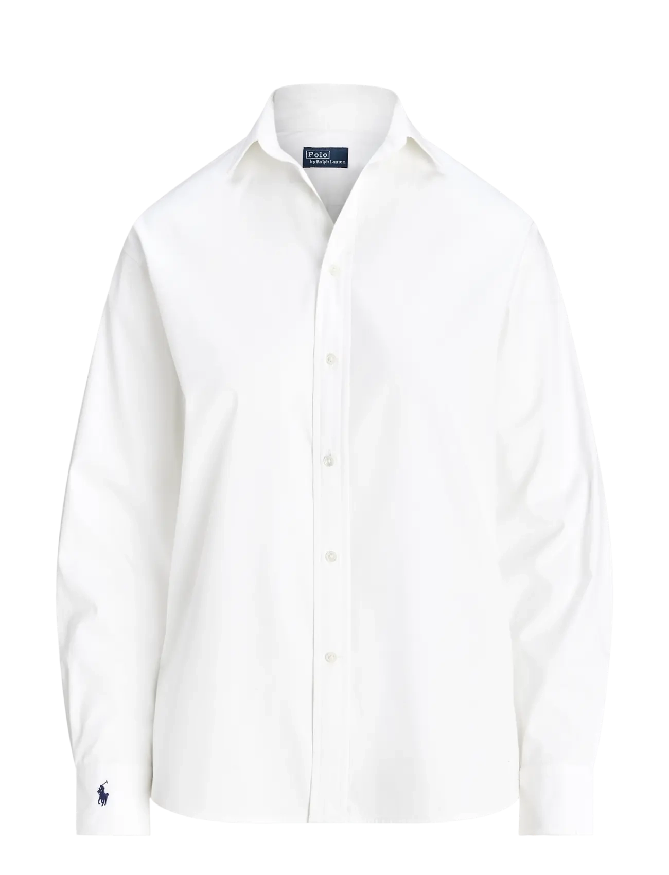 Polo Ralph Lauren Relaxed Fit Cotton Shirt - Tøj - WHITE / white