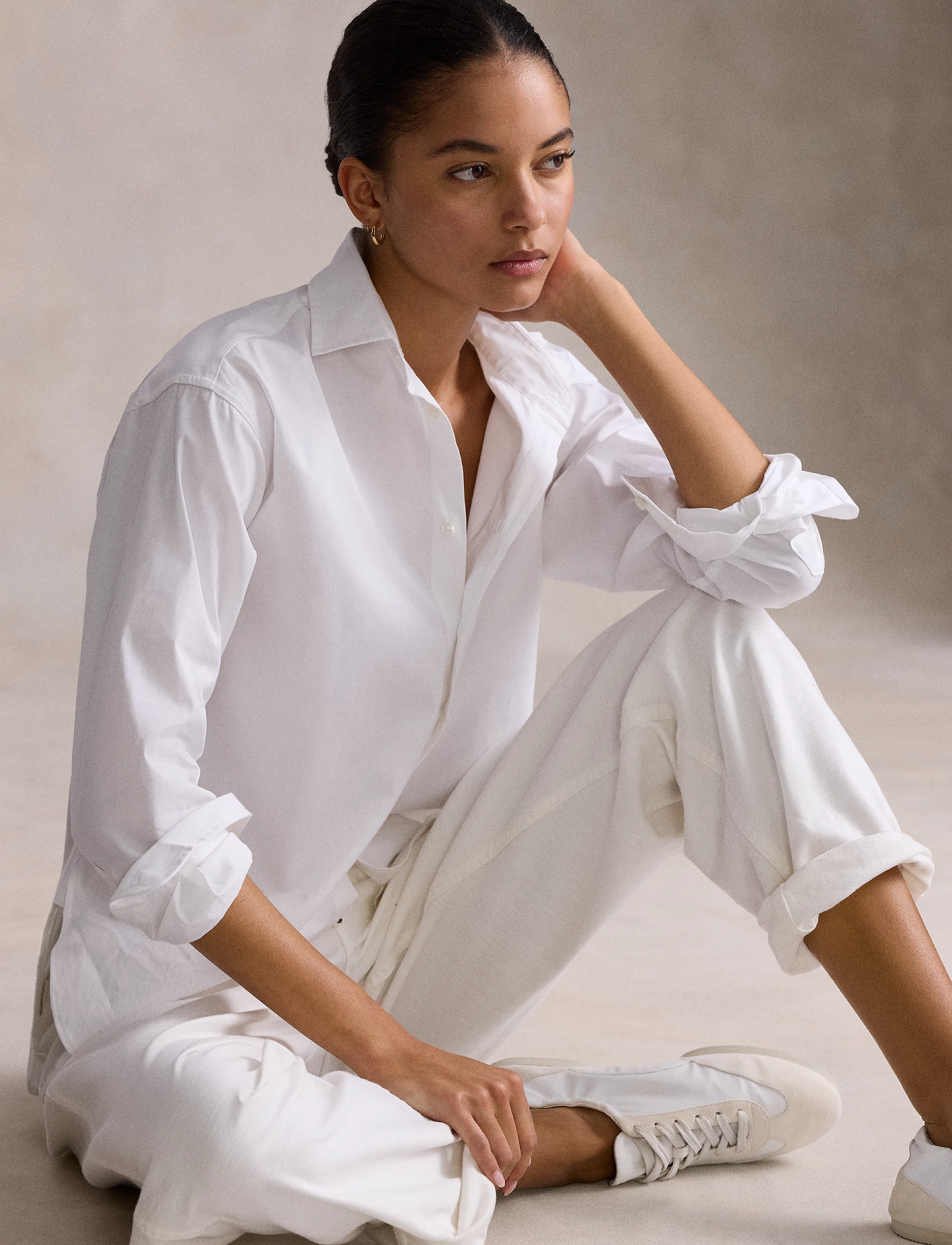 Polo Ralph Lauren Relaxed Fit Cotton Shirt skjortor dam – bild 6