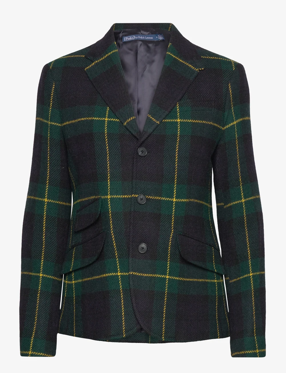 Polo Ralph Lauren Plaid Wool Twill Hacking Blazer Single breasted blazers Boozt