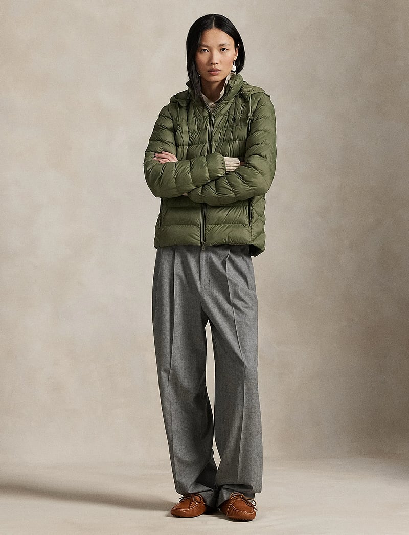 Polo Ralph Lauren - 30D NYLON TAFFETA-INS-COA - forede jakker - cruise olive - 0