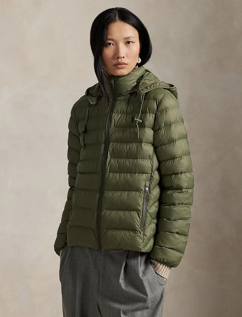 Polo Ralph Lauren - 30D NYLON TAFFETA-INS-COA - forede jakker - cruise olive - 3