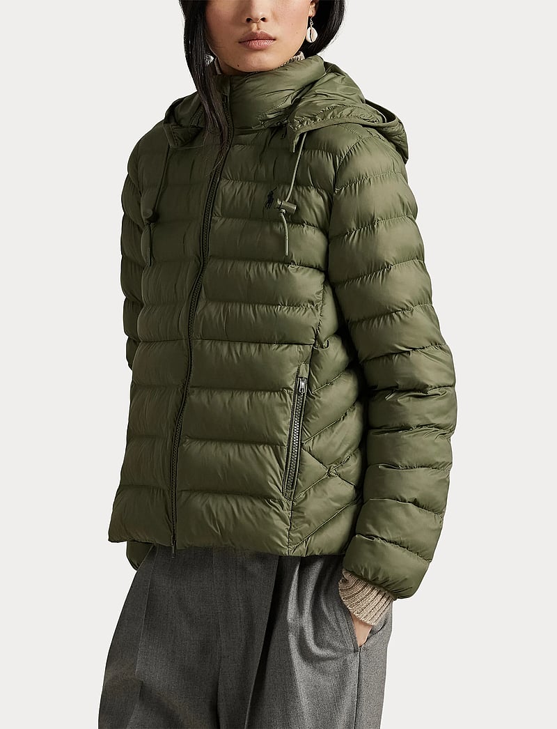 Polo Ralph Lauren - 30D NYLON TAFFETA-INS-COA - forede jakker - cruise olive - 5