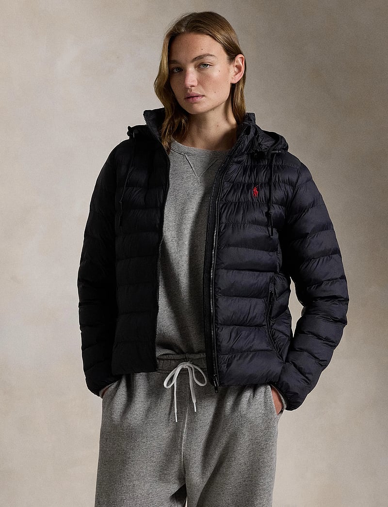 Polo Ralph Lauren - Water-Resistant Packable Hooded Jacket - sulejoped ja voodriga joped - polo black - 3
