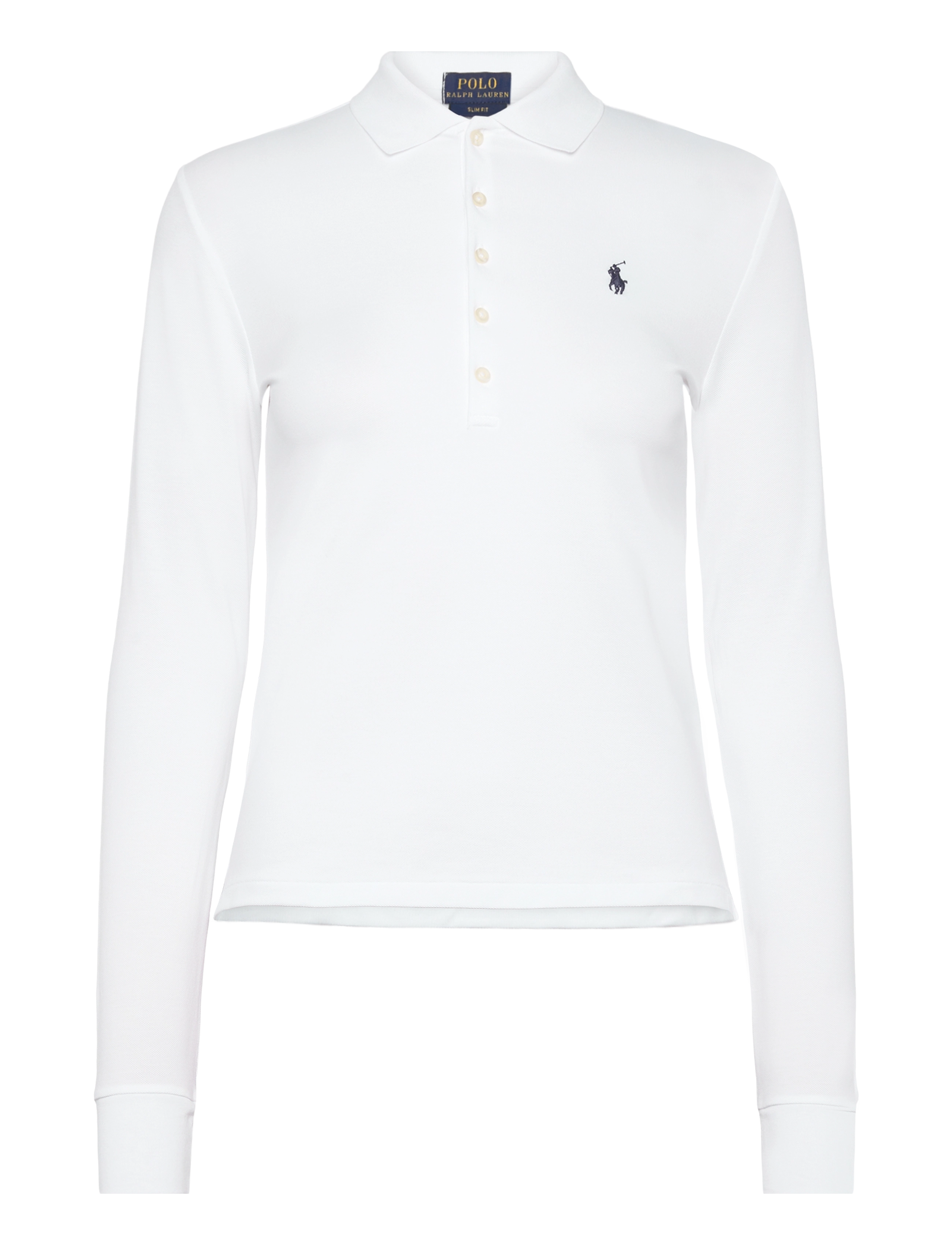 Polo Ralph Lauren - Slim Fit Stretch Polo Shirt - white - 1