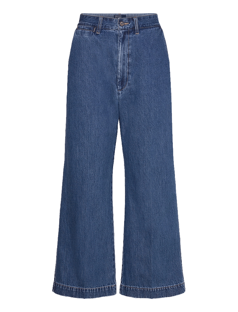 Polo Ralph Lauren - Wide-Leg Crop Jean - brede jeans - calera wash - 0