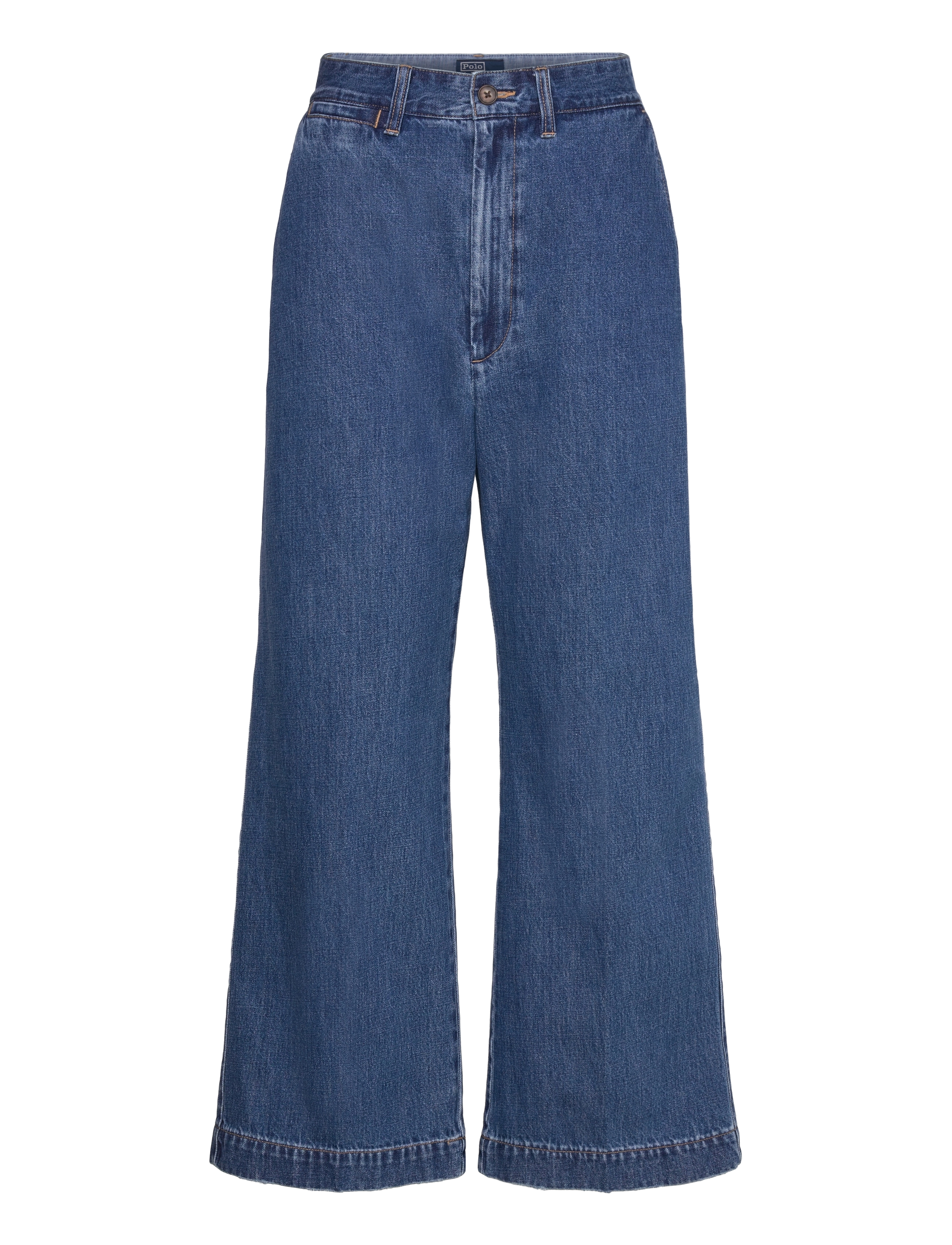 Polo Ralph Lauren Wide-Leg Crop Jean - Ralph Lauren - CALERA WASH / blue