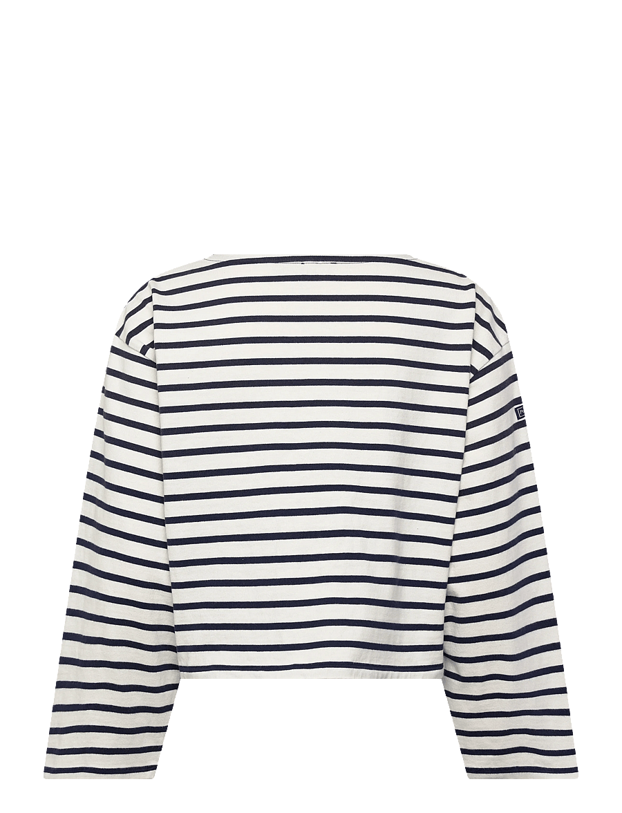 Polo Ralph Lauren - Striped Boatneck Mariner Tee - hauts à manches longues - refined navy/deck - 2
