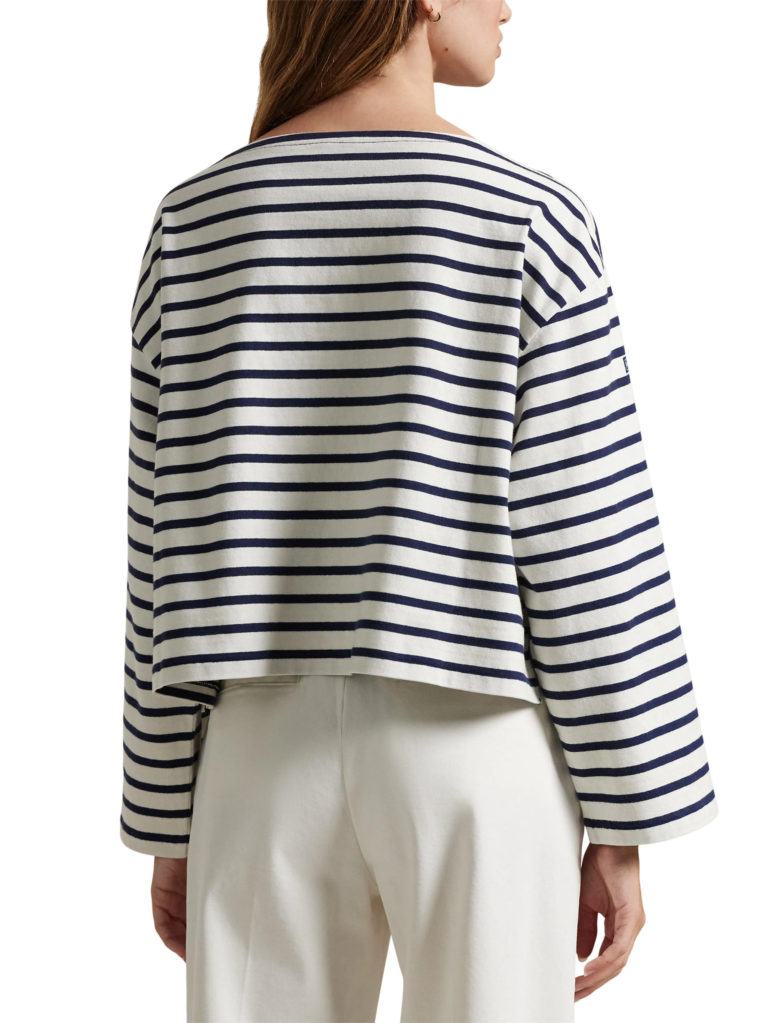 Polo Ralph Lauren - Striped Boatneck Mariner Tee - hauts à manches longues - refined navy/deck - 3