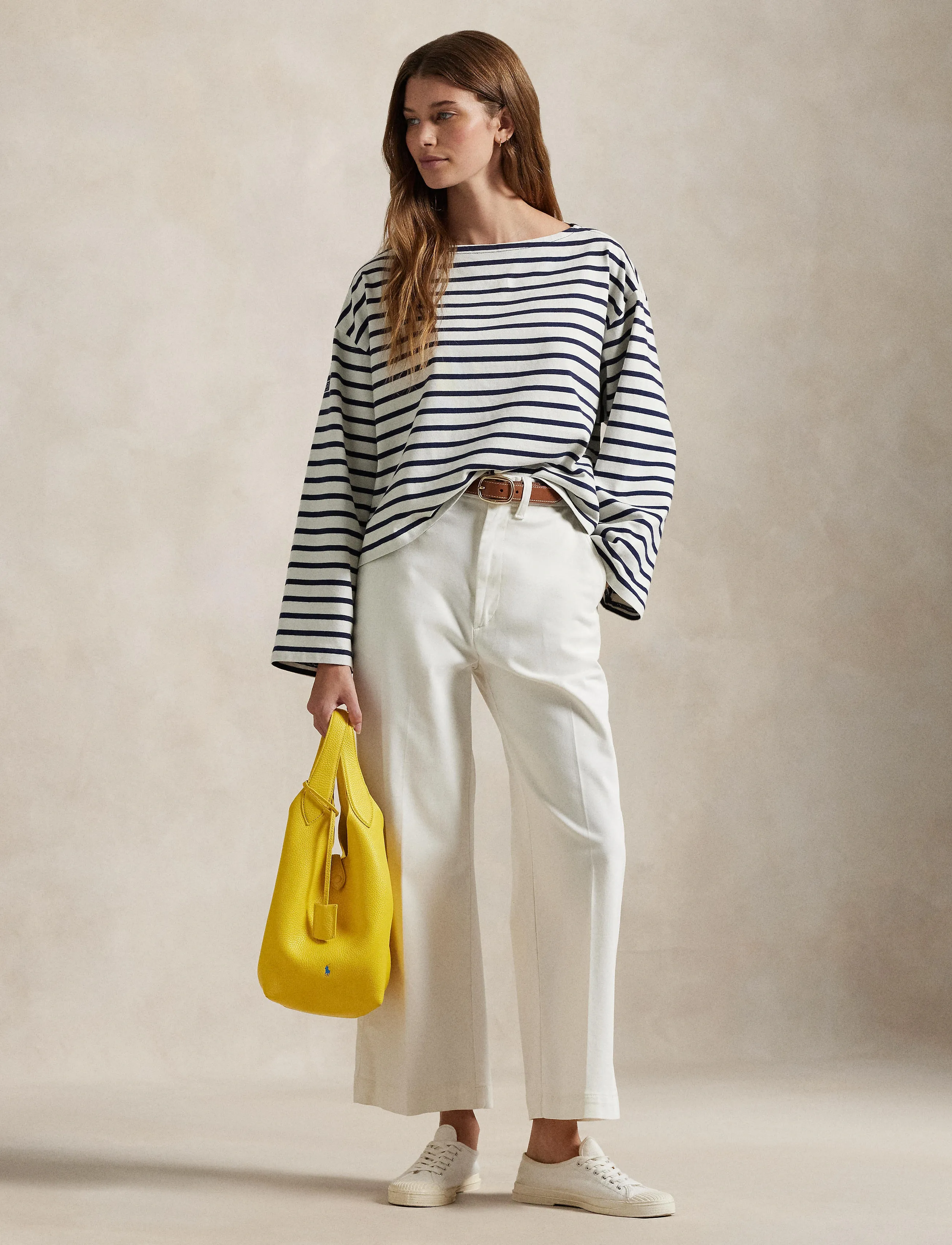 Polo Ralph Lauren - Striped Boatneck Mariner Tee - hauts à manches longues - refined navy/deck - 4