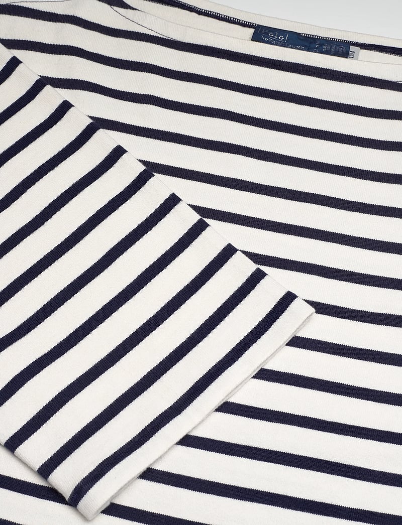 Polo Ralph Lauren - Striped Boatneck Mariner Tee - långärmade toppar - refined navy/deck - 2