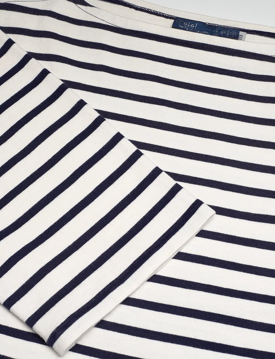 Polo Ralph Lauren - Striped Boatneck Mariner Tee - hauts à manches longues - refined navy/deck - 5