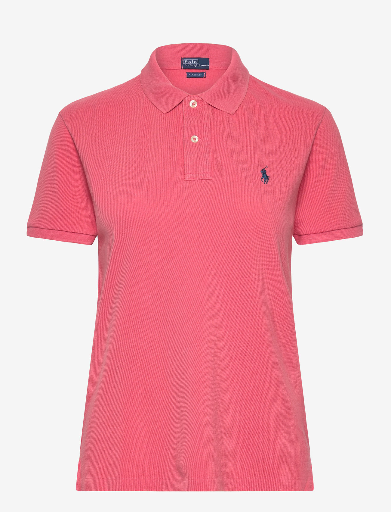 Polo Ralph Lauren - Classic Fit Piqué Polo Shirt - poloer - pale red - 0