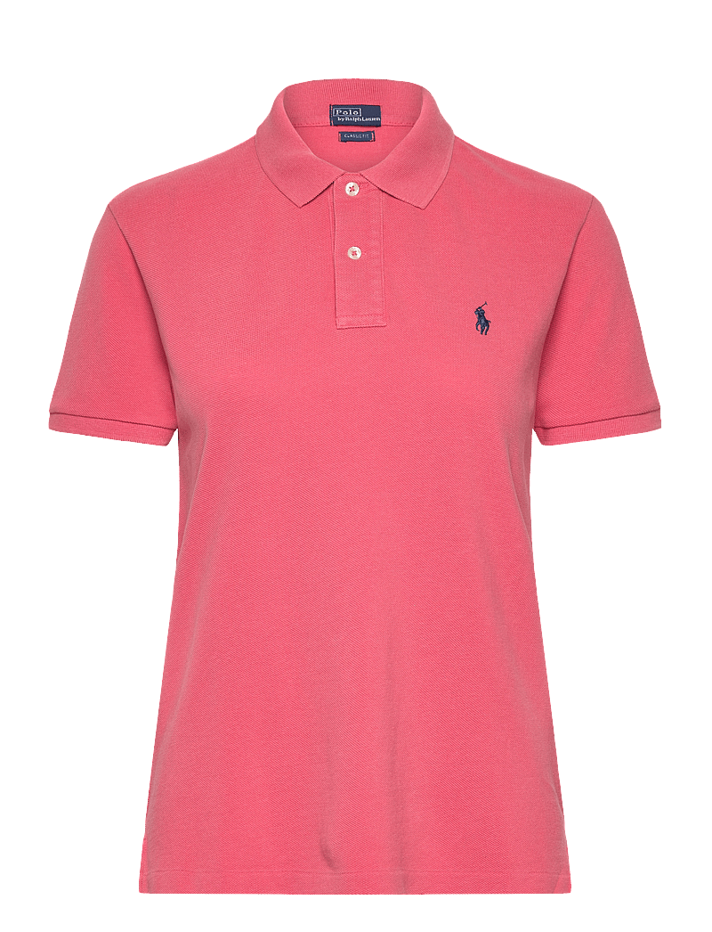 Polo Ralph Lauren - Classic Fit Piqué Polo Shirt - poloshirts - pale red - 0