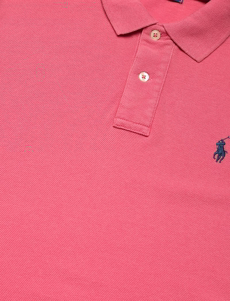 Polo Ralph Lauren - Classic Fit Piqué Polo Shirt - poloshirts - pale red - 2