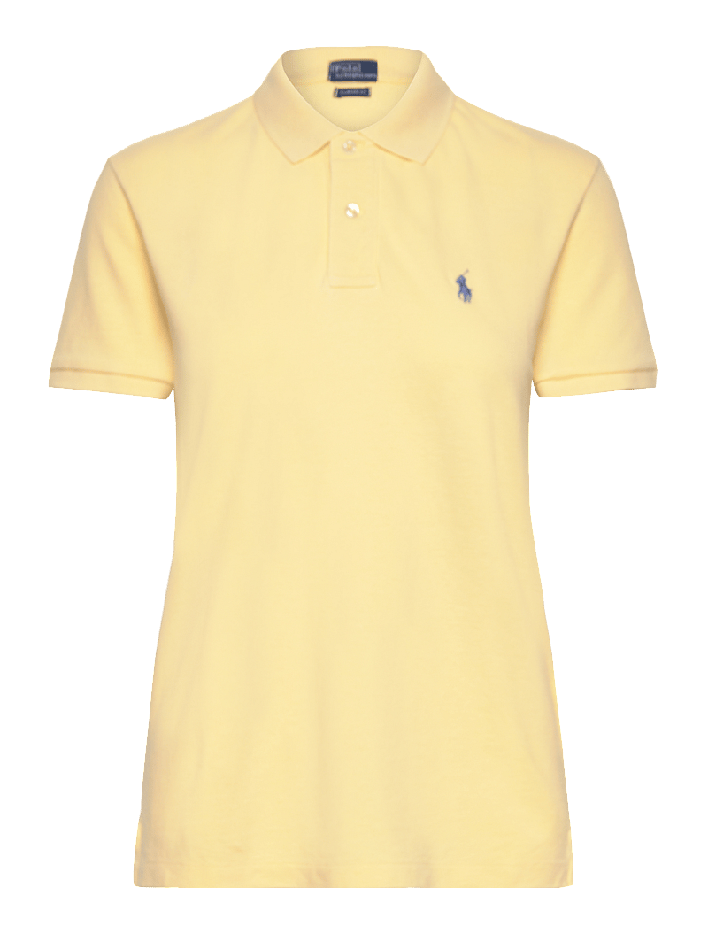 Polo Ralph Lauren - Classic Fit Piqué Polo Shirt - polosärgid - wicket yellow - 0