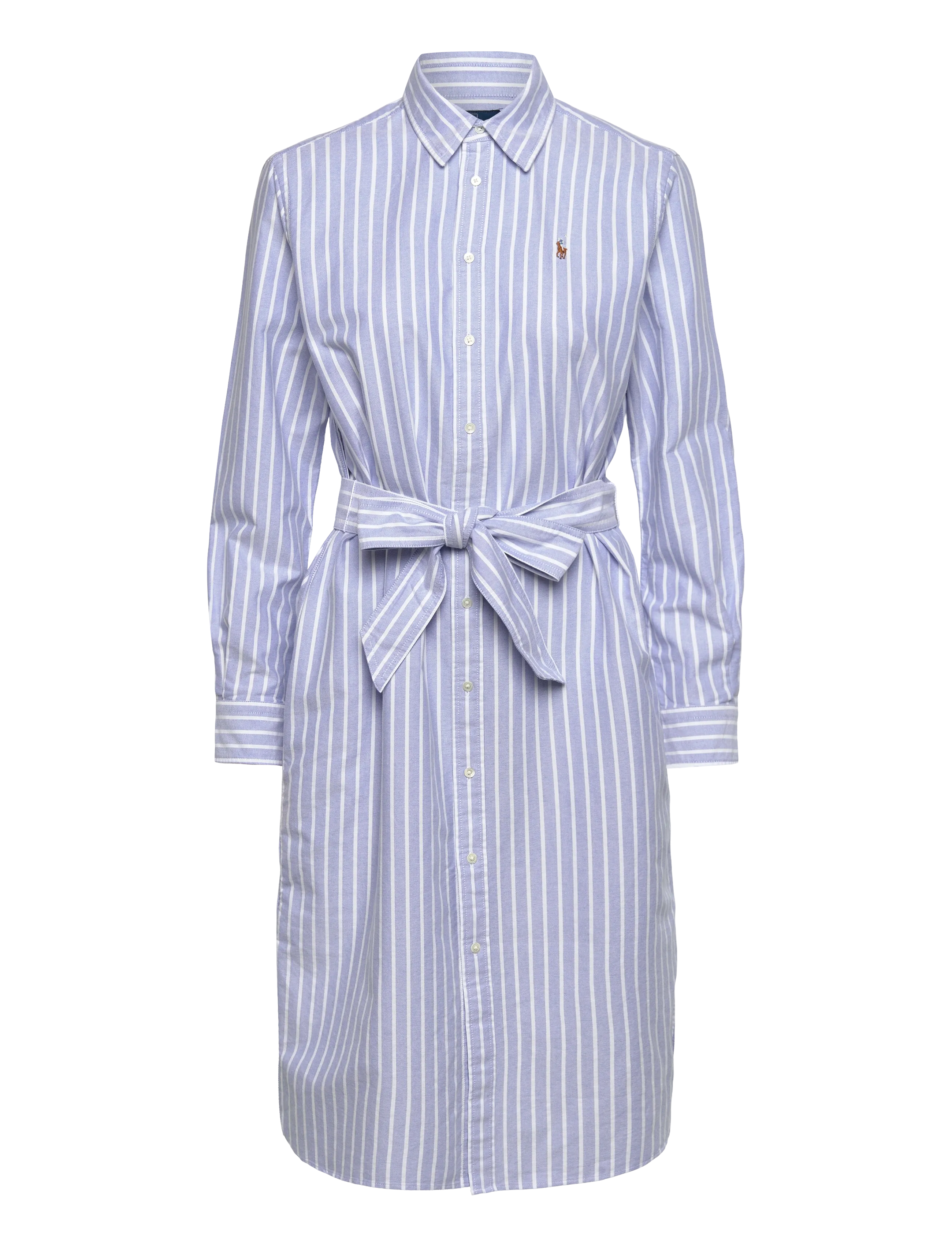 Polo Ralph Lauren Striped Cotton Oxford Belted Shirtdress - Disainerikaubad - 1153 HARBOR ISLAN / blue