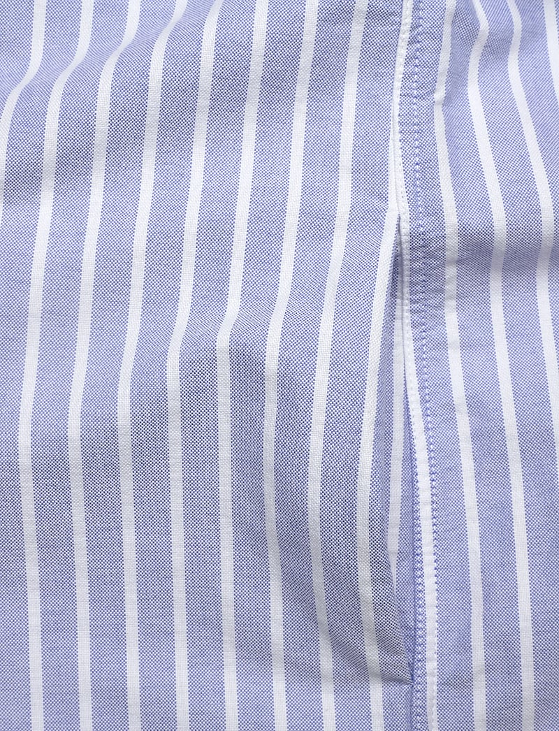 Polo Ralph Lauren - Striped Cotton Oxford Belted Shirtdress - skjortekjoler - 1153 harbor islan - 5