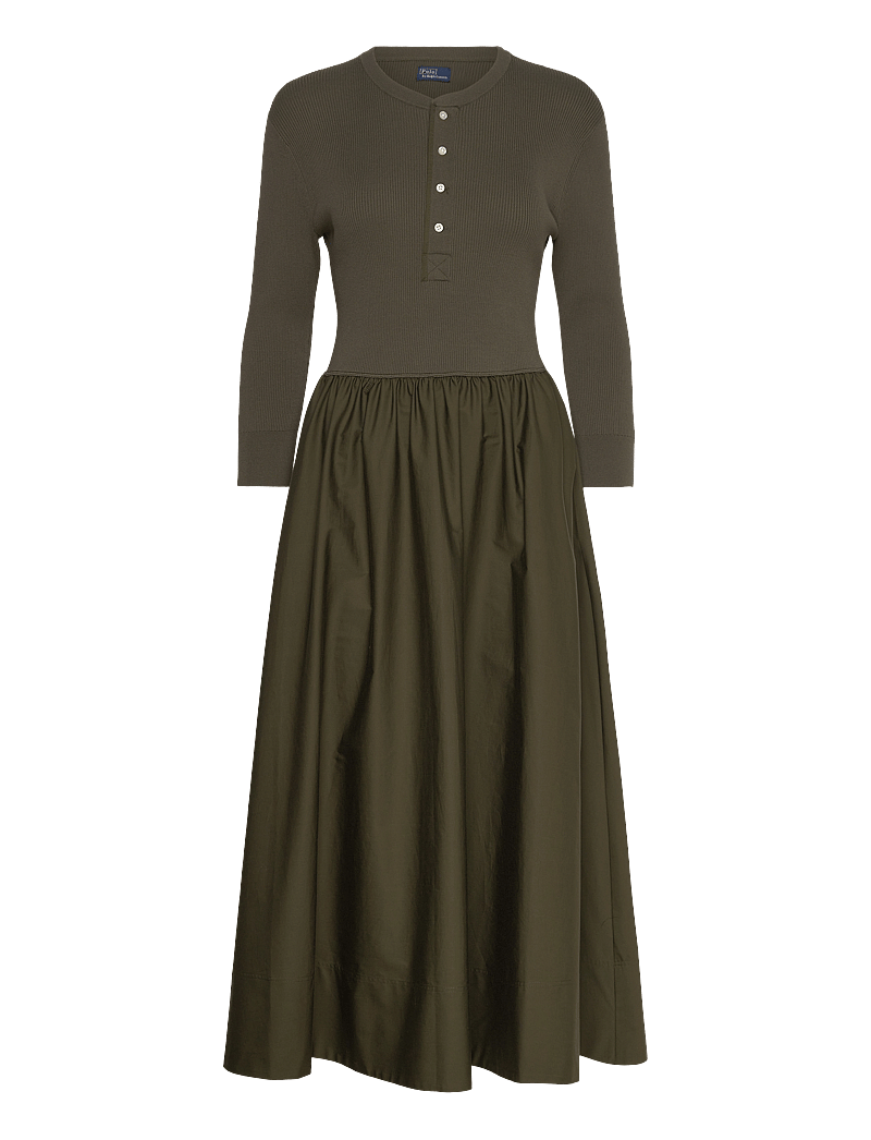 Polo Ralph Lauren Henley-bodice Dress (PRW211959906) Maxi dresses
