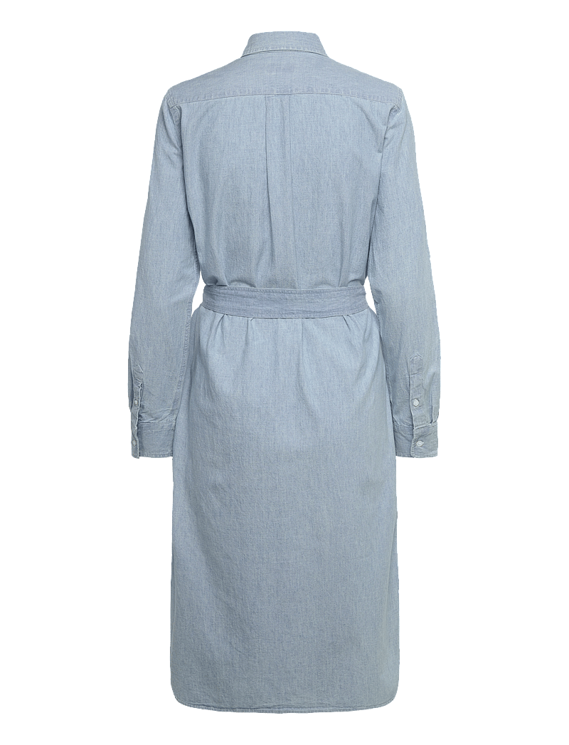 Polo Ralph Lauren Cotton Chambray Belted Shirtdress (PRW211963464) Midi dresses