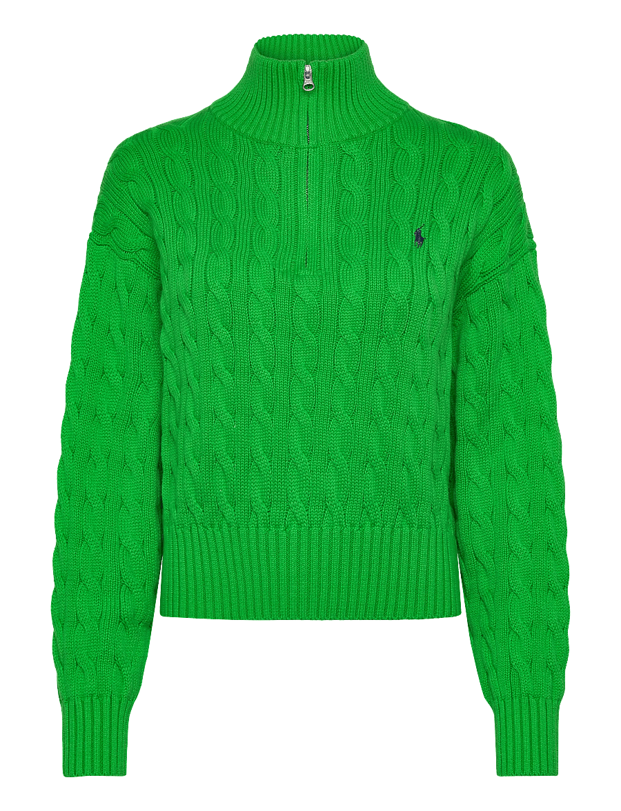 Polo Ralph Lauren - 32/2 COTTON-LSL-PLO - pulls - palm green - 0