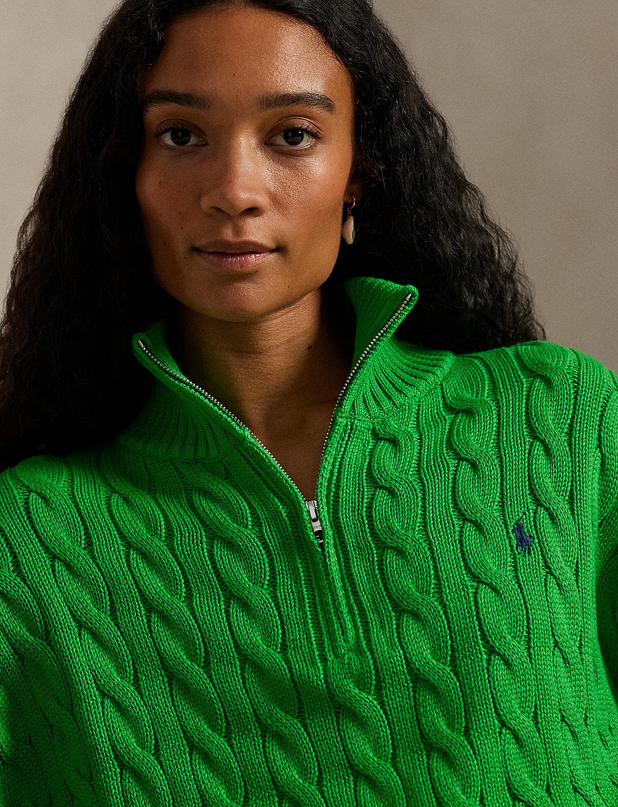 Polo Ralph Lauren - 32/2 COTTON-LSL-PLO - pulls - palm green - 4