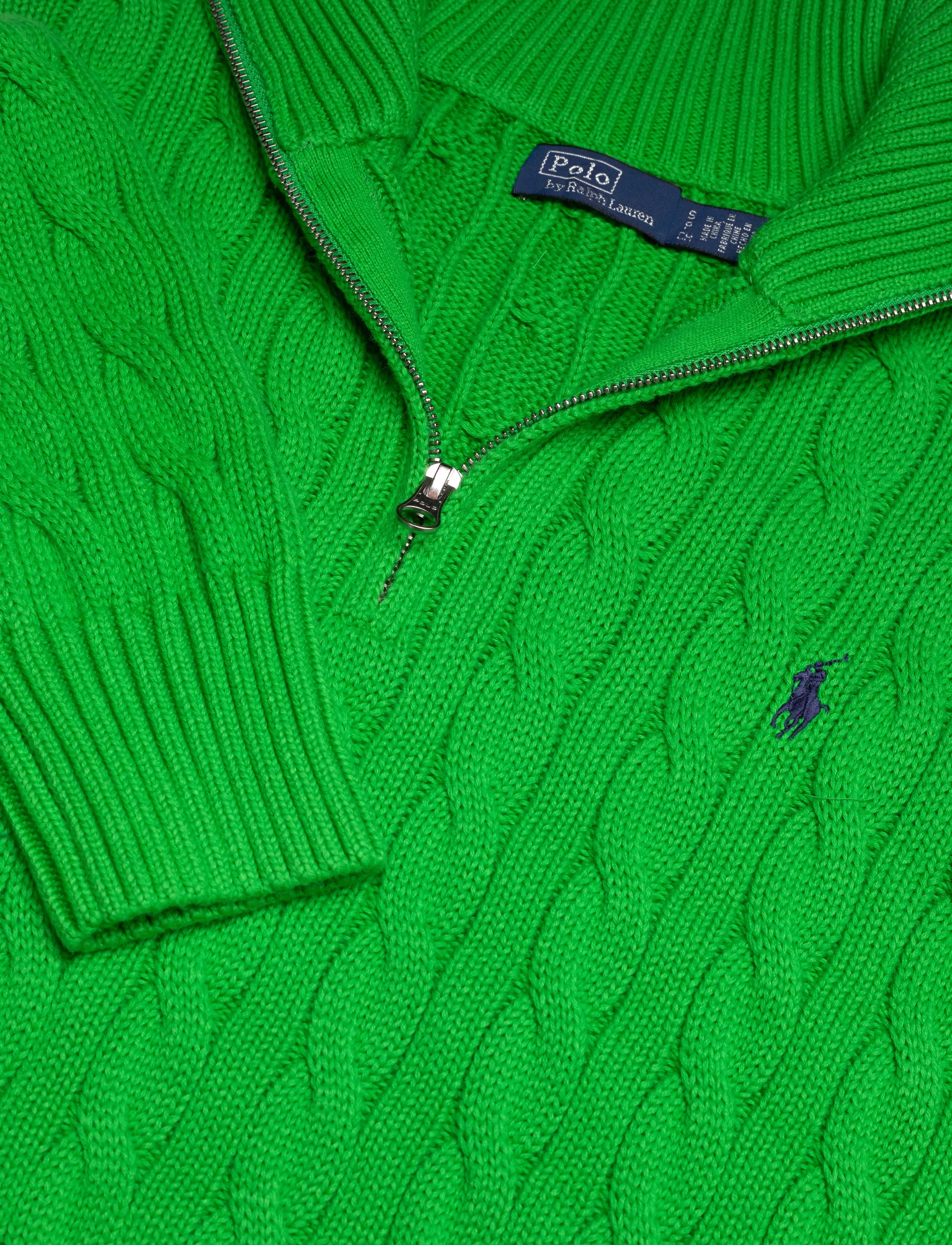 Polo Ralph Lauren - 32/2 COTTON-LSL-PLO - pulls - palm green - 5
