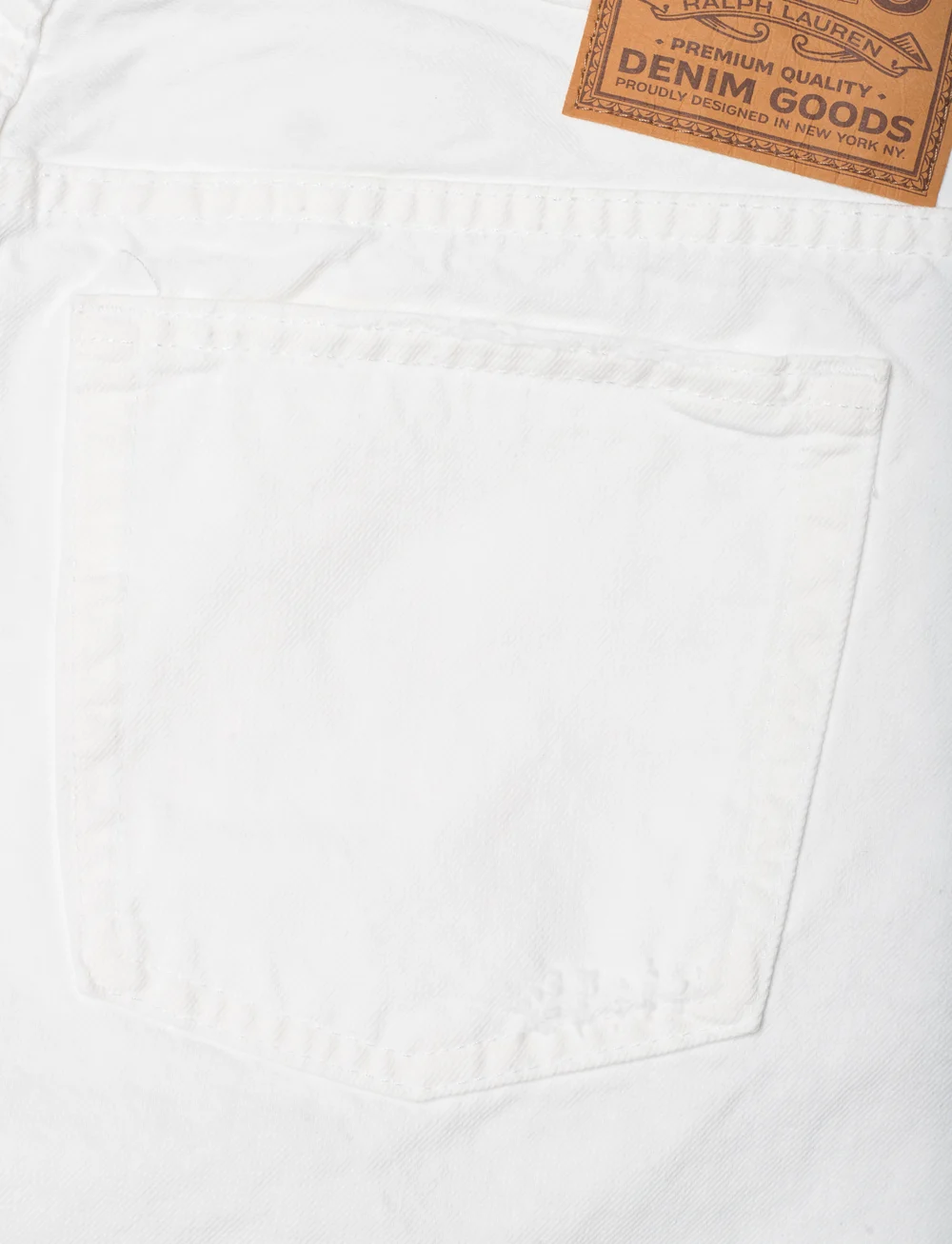 Polo Ralph Lauren - Raw-Hem Denim Short - jorts - maido wash - 4