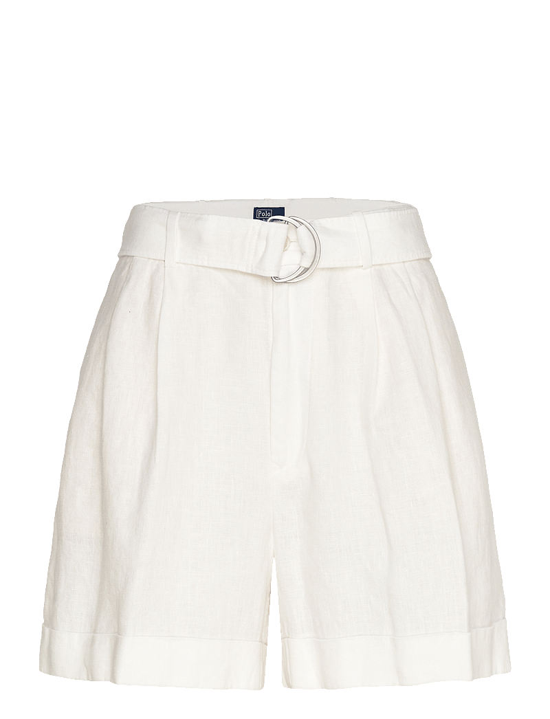 Polo Ralph Lauren - Belted Linen Short - linneshorts - nevis - 0