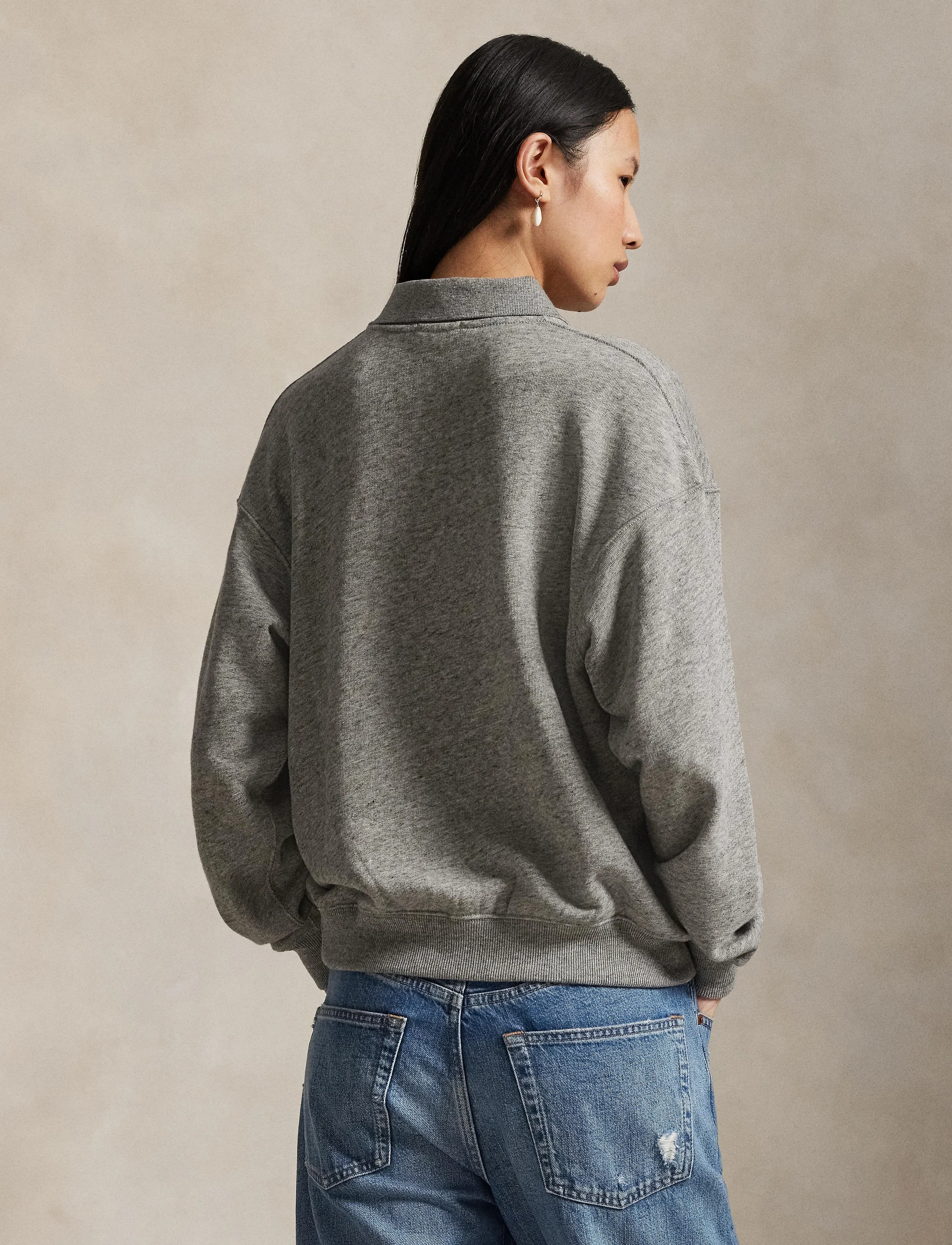 Polo Ralph Lauren - Lightweight Fleece Long-Sleeve Polo - polo marškinėliai - dark vintage heat - 2