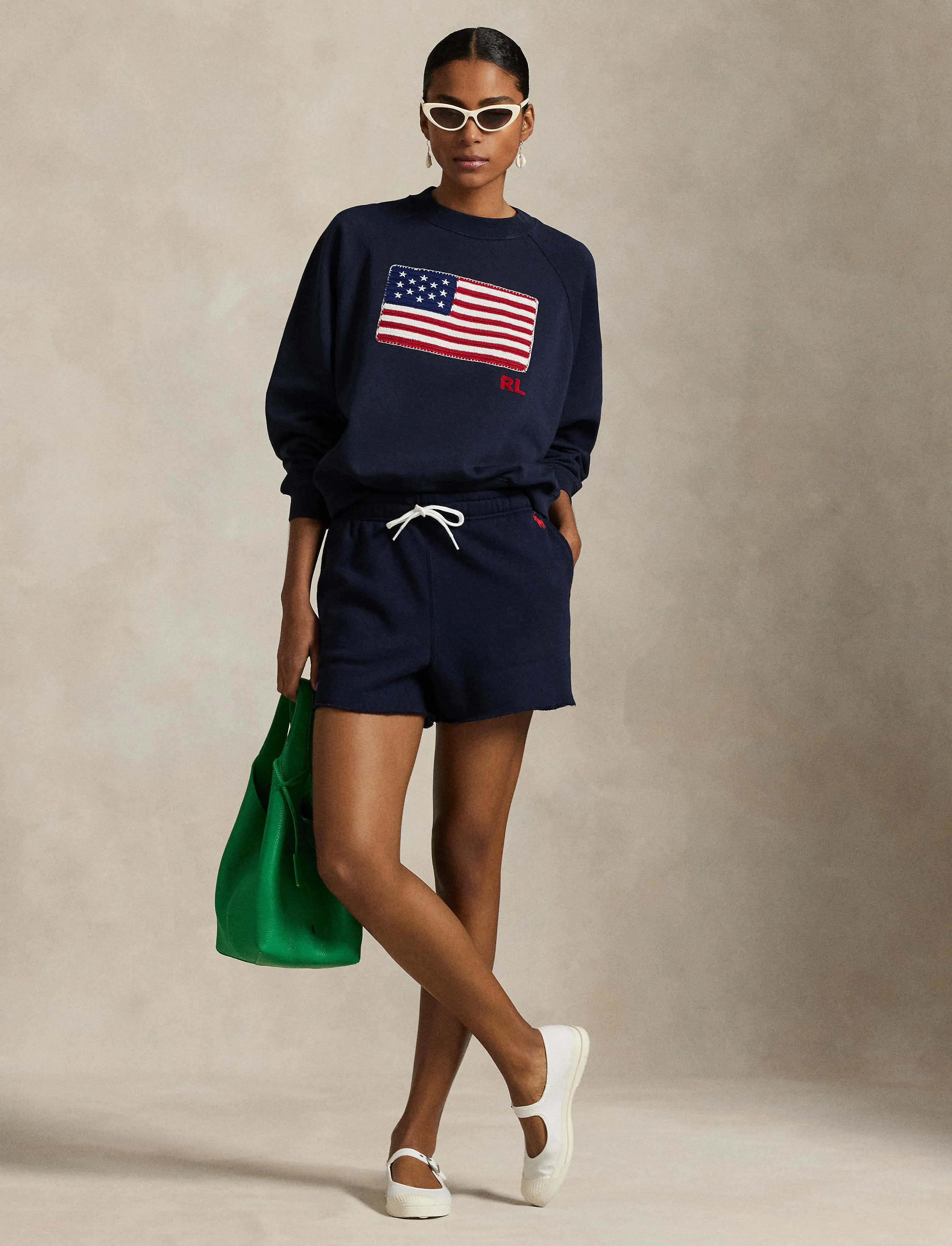 Polo Ralph Lauren - Lightweight Fleece Drawstring Short - sweatshorts - hunter navy - 3